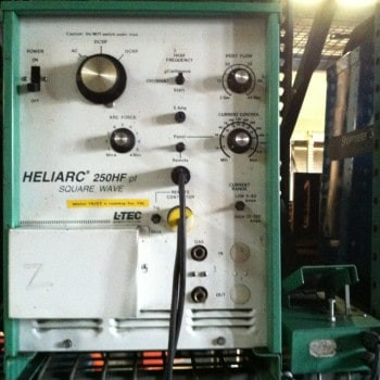 Reconditioned Linde 250HF Tig Machine as shown 1