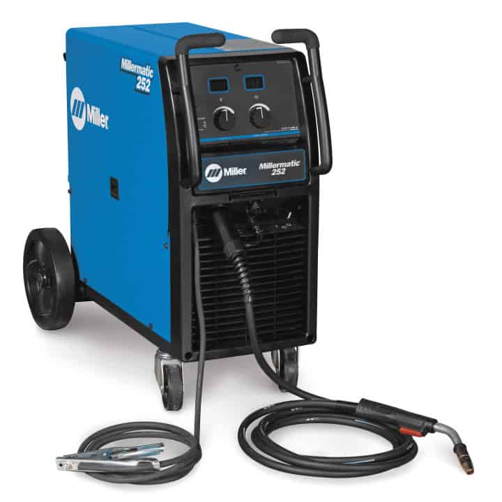 New Millermatic 252 Mig package 907321 200/220/440 volt 1 phase - We