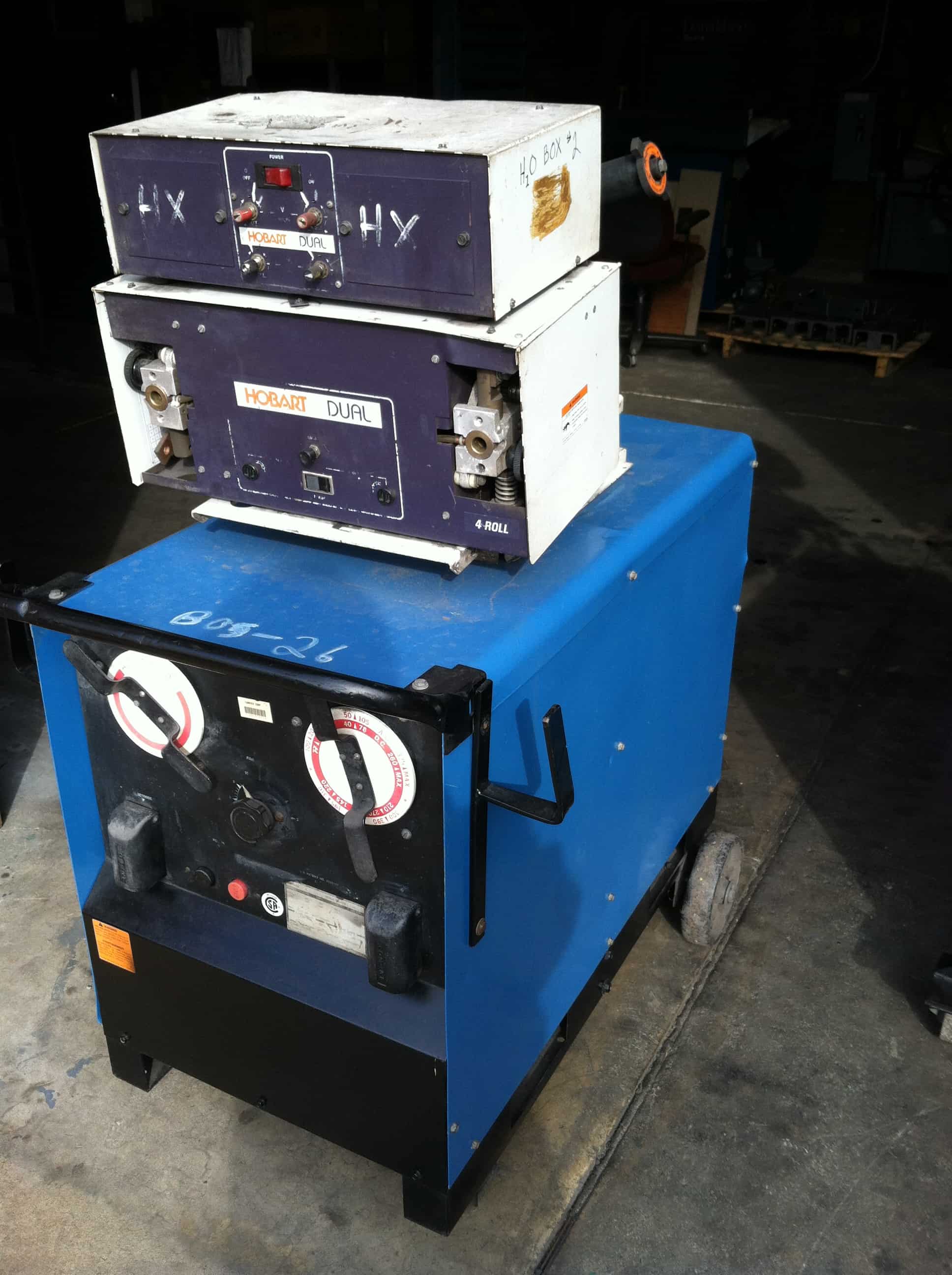 Reconditioned Hobart Mig RC301 Package with Dual Hobart 2000 feeder