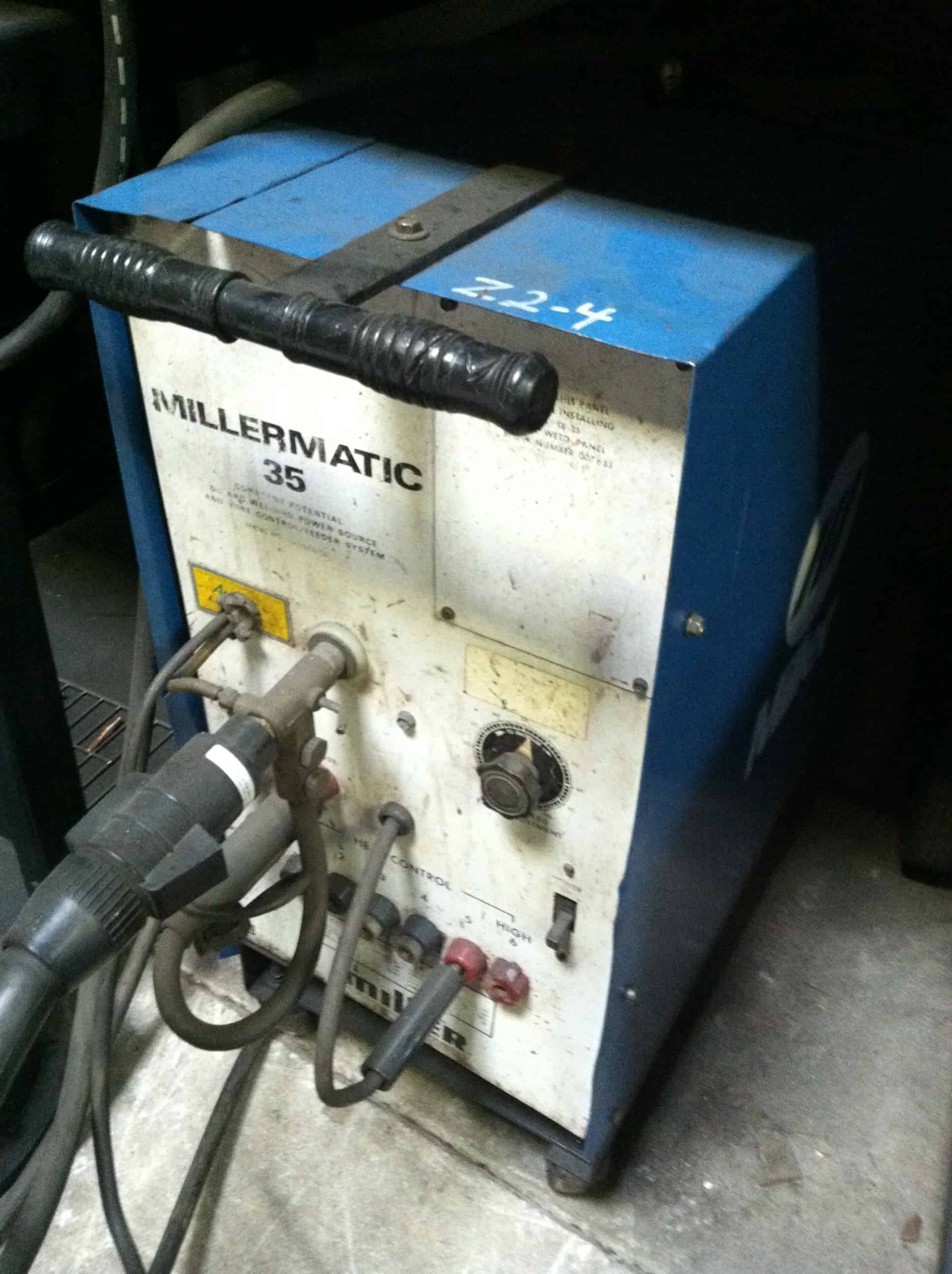 Reconditioned Millermatic 35 Package WeldingPro