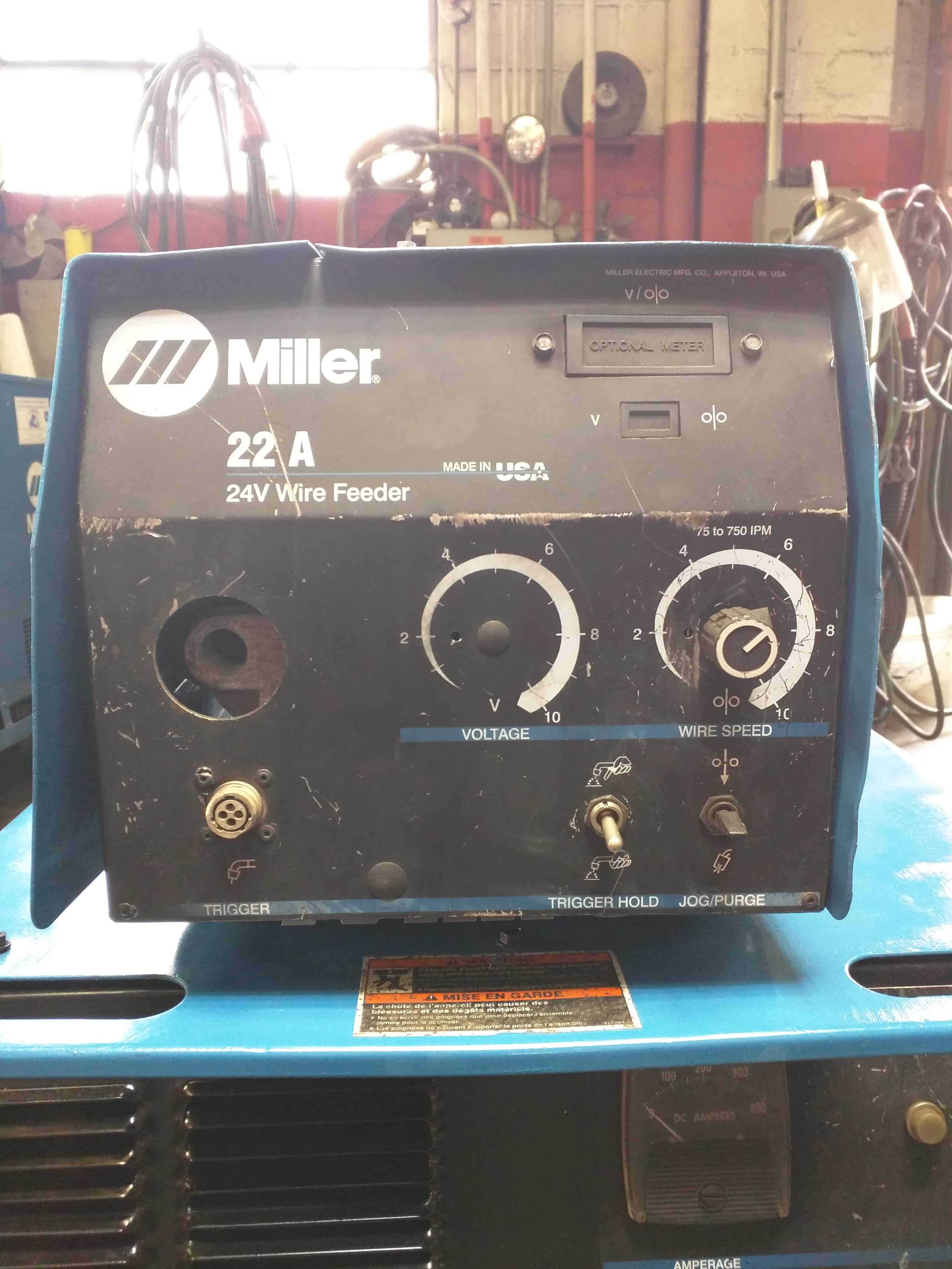 Miller CP302 & 22A Feeder MIG Welder