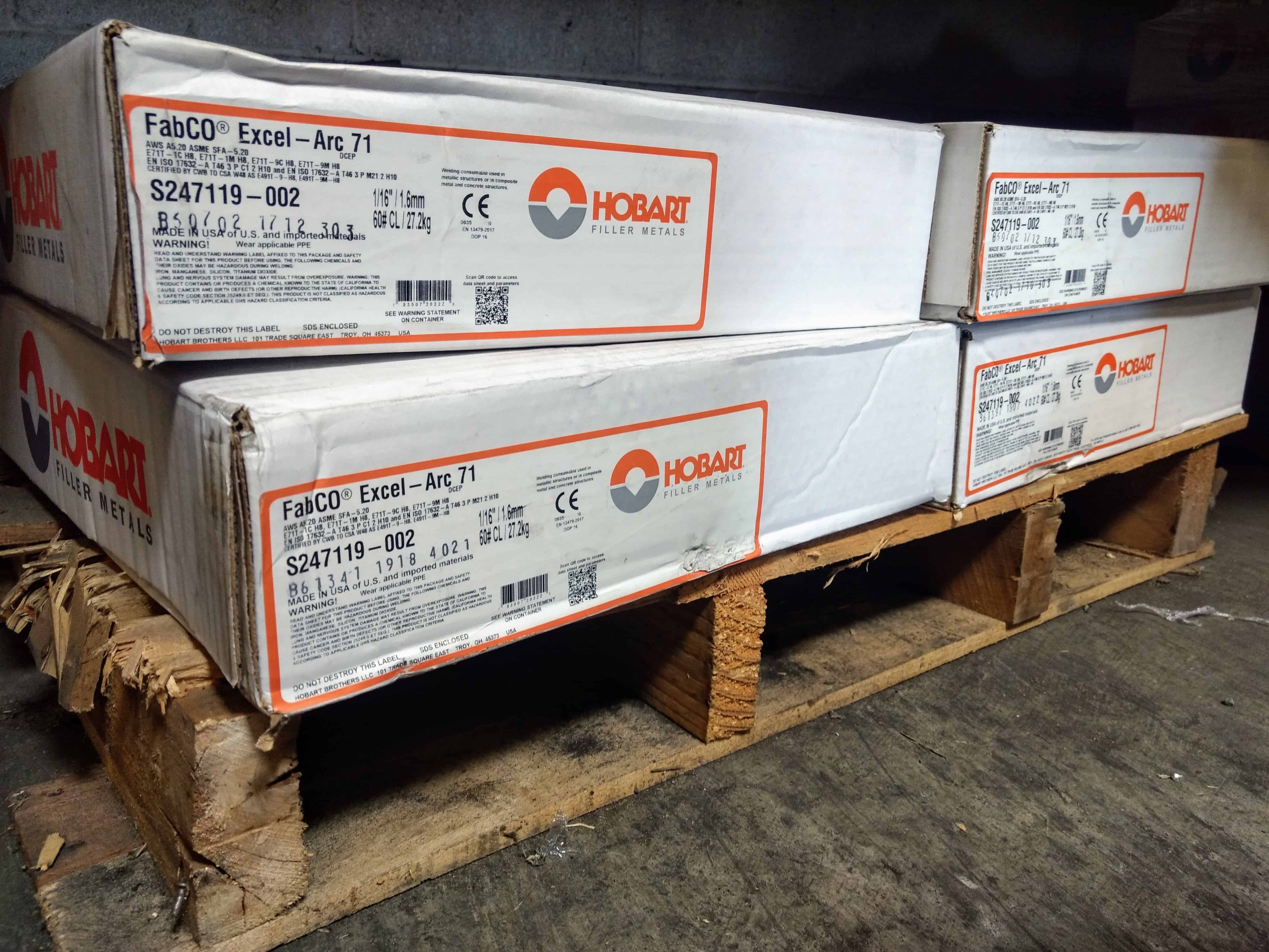 Hobart FabCO Excel Arc 71 1/16" 60LB Coil WeldingPro