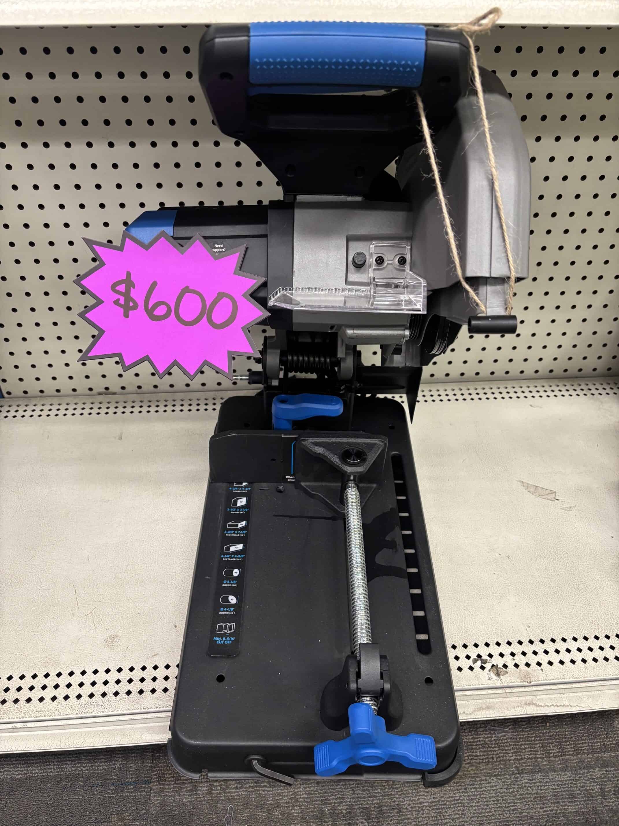 EVOLUTION S14CPS STEEL CUTTING CHOP SAW 6-3-26